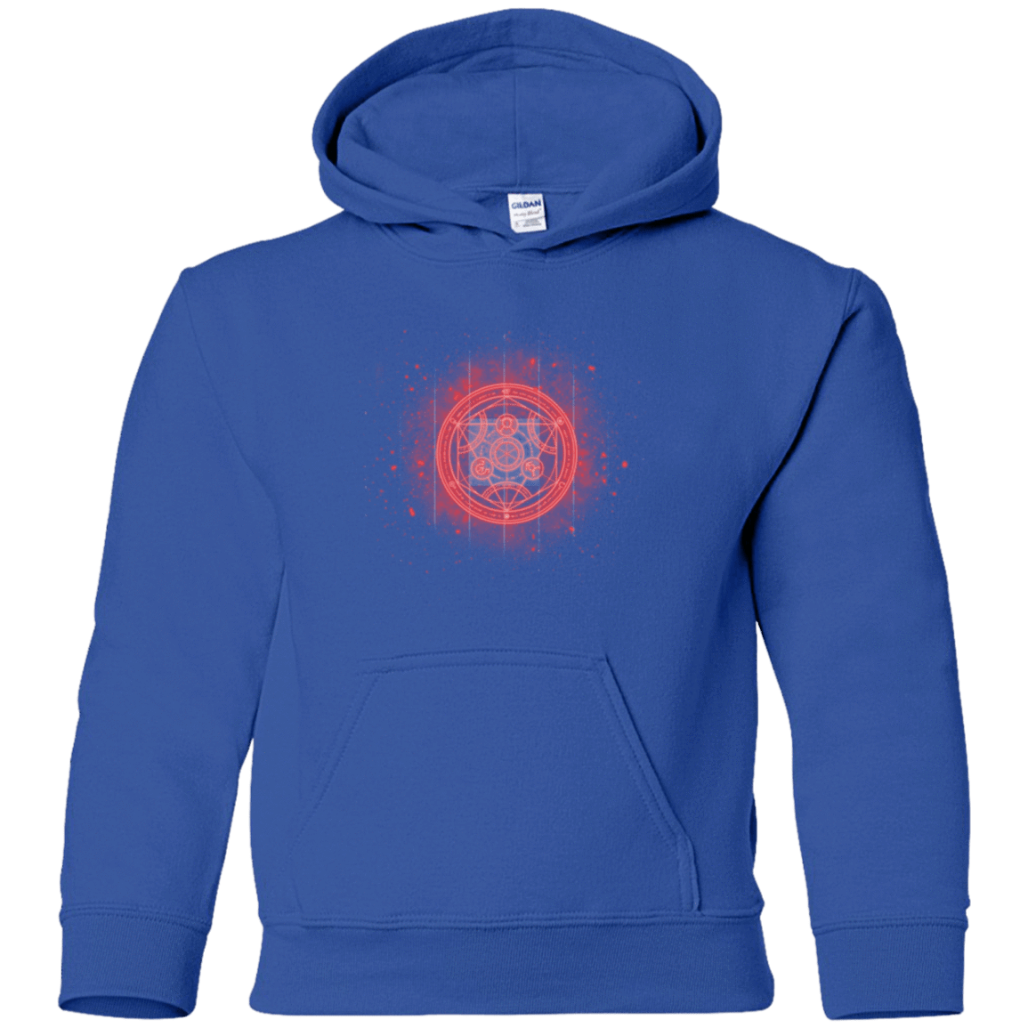 Sweatshirts Royal / YS Human Transmutation Circle Youth Hoodie
