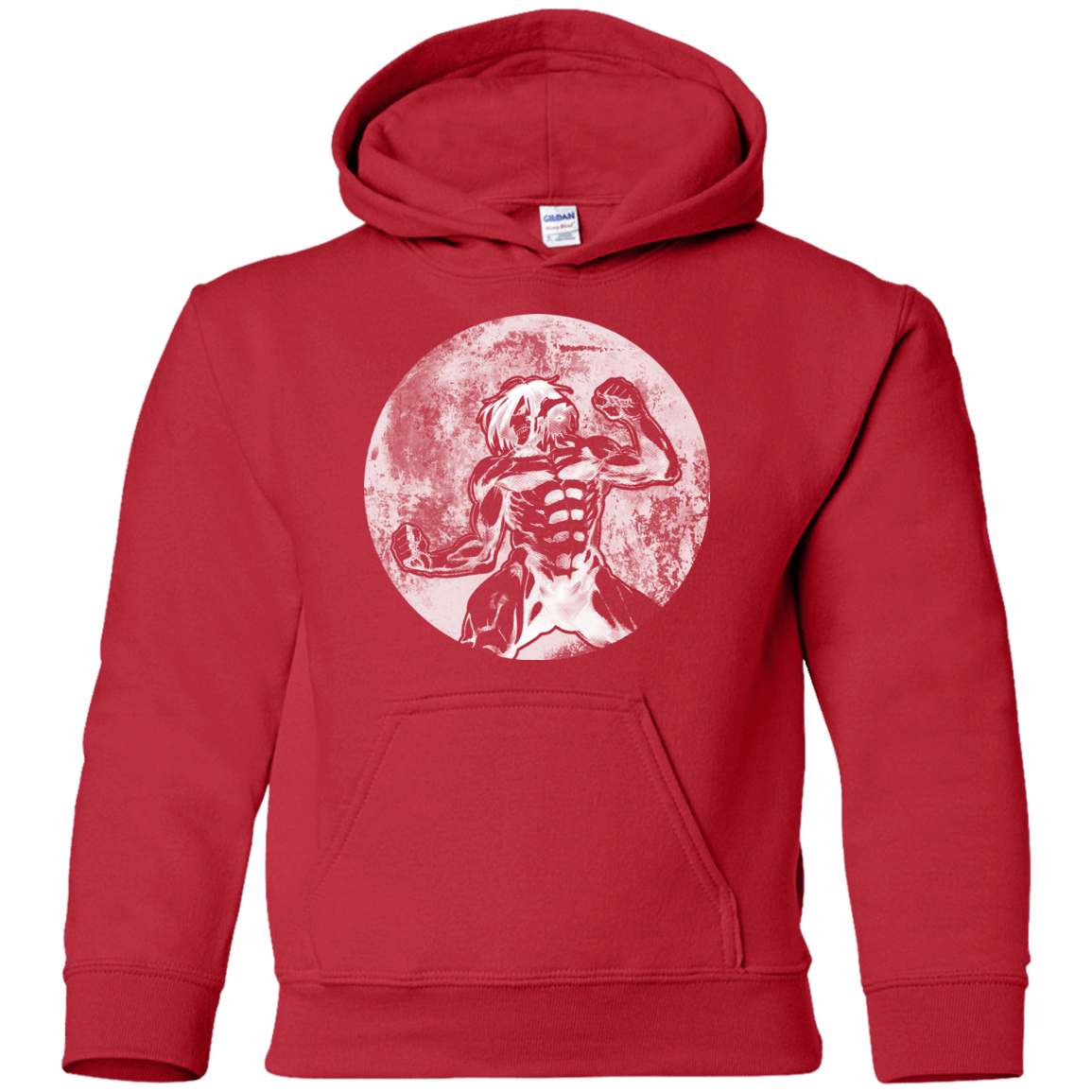 Sweatshirts Red / YS Humans Strength Youth Hoodie