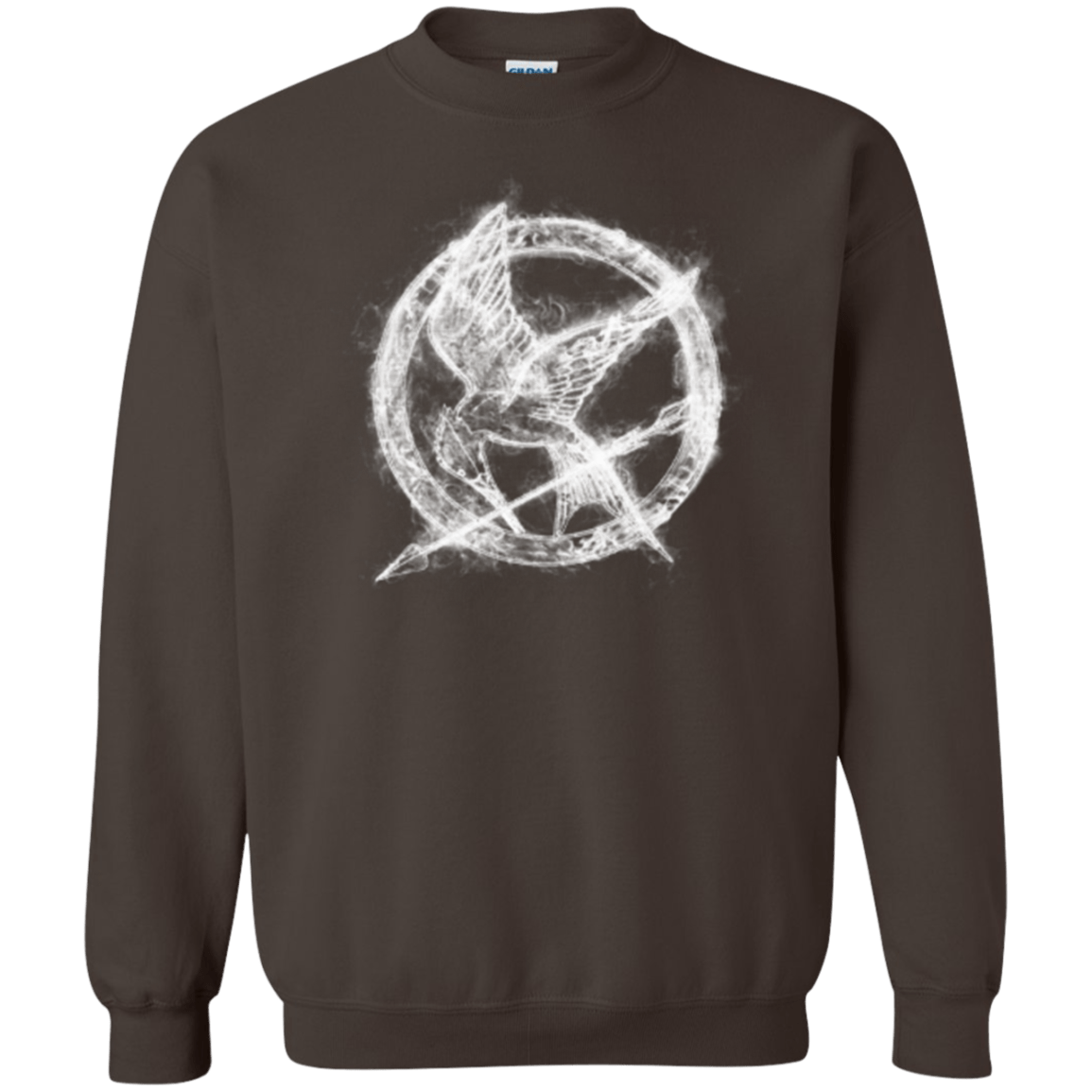 Sweatshirts Dark Chocolate / Small Hunger Games Smoke Crewneck Sweatshirt