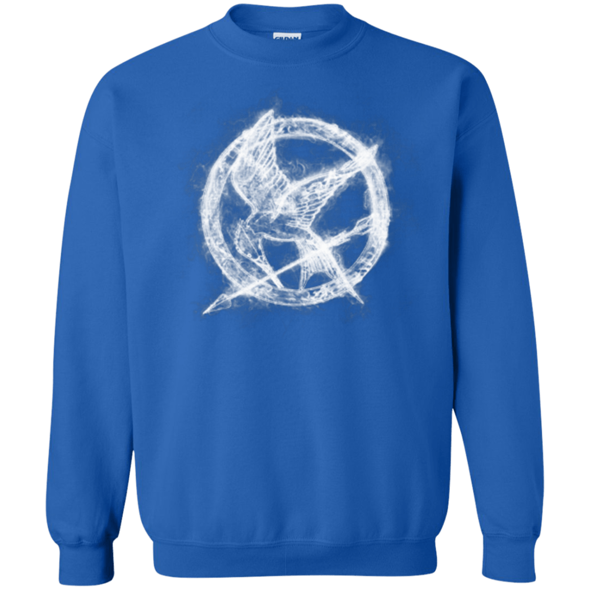 Sweatshirts Royal / Small Hunger Games Smoke Crewneck Sweatshirt