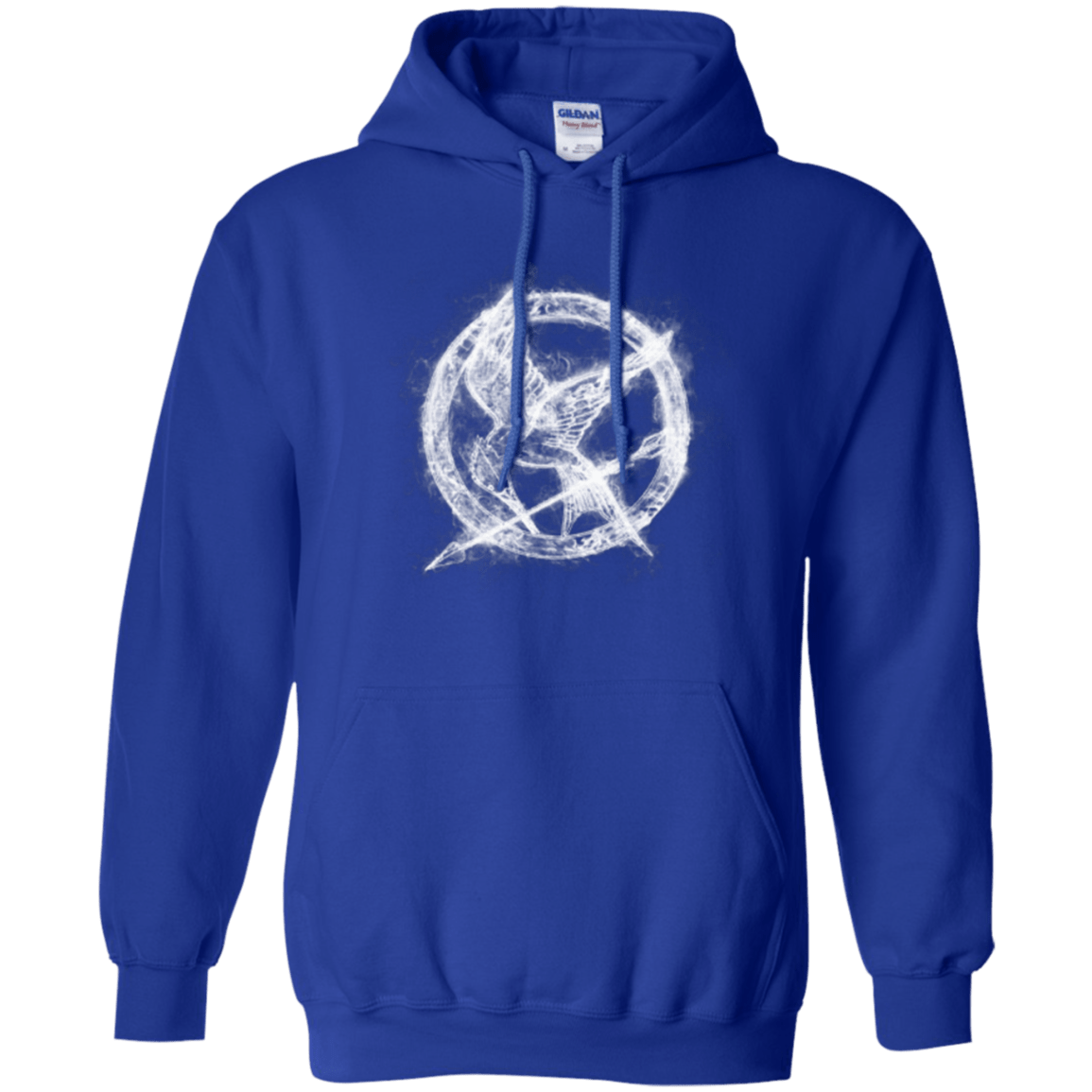 Sweatshirts Royal / Small Hunger Games Smoke Pullover Hoodie