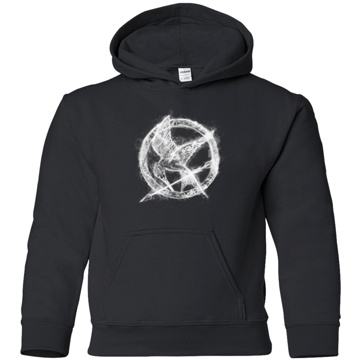 Sweatshirts Black / YS Hunger Games Smoke Youth Hoodie