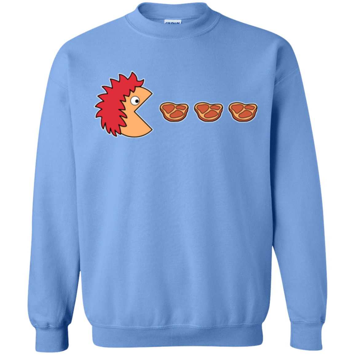 Sweatshirts Carolina Blue / Small Hungry for ham Crewneck Sweatshirt