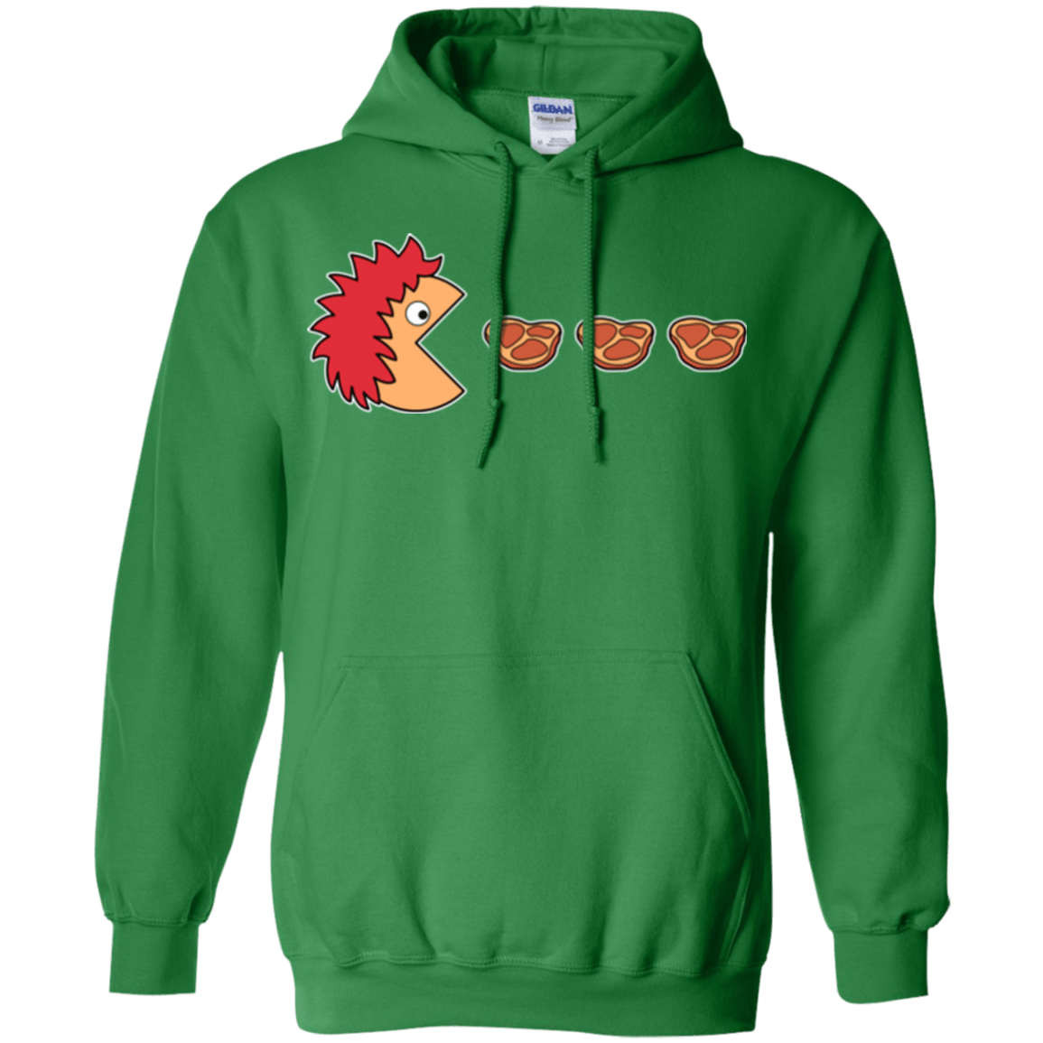 Sweatshirts Irish Green / Small Hungry for ham Pullover Hoodie
