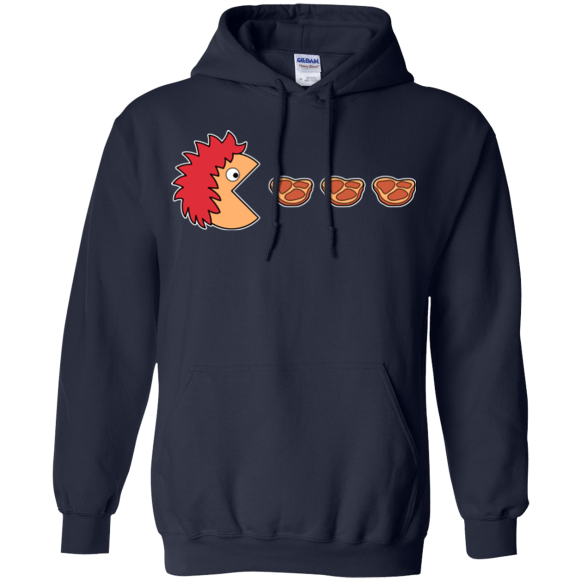 Sweatshirts Navy / Small Hungry for ham Pullover Hoodie