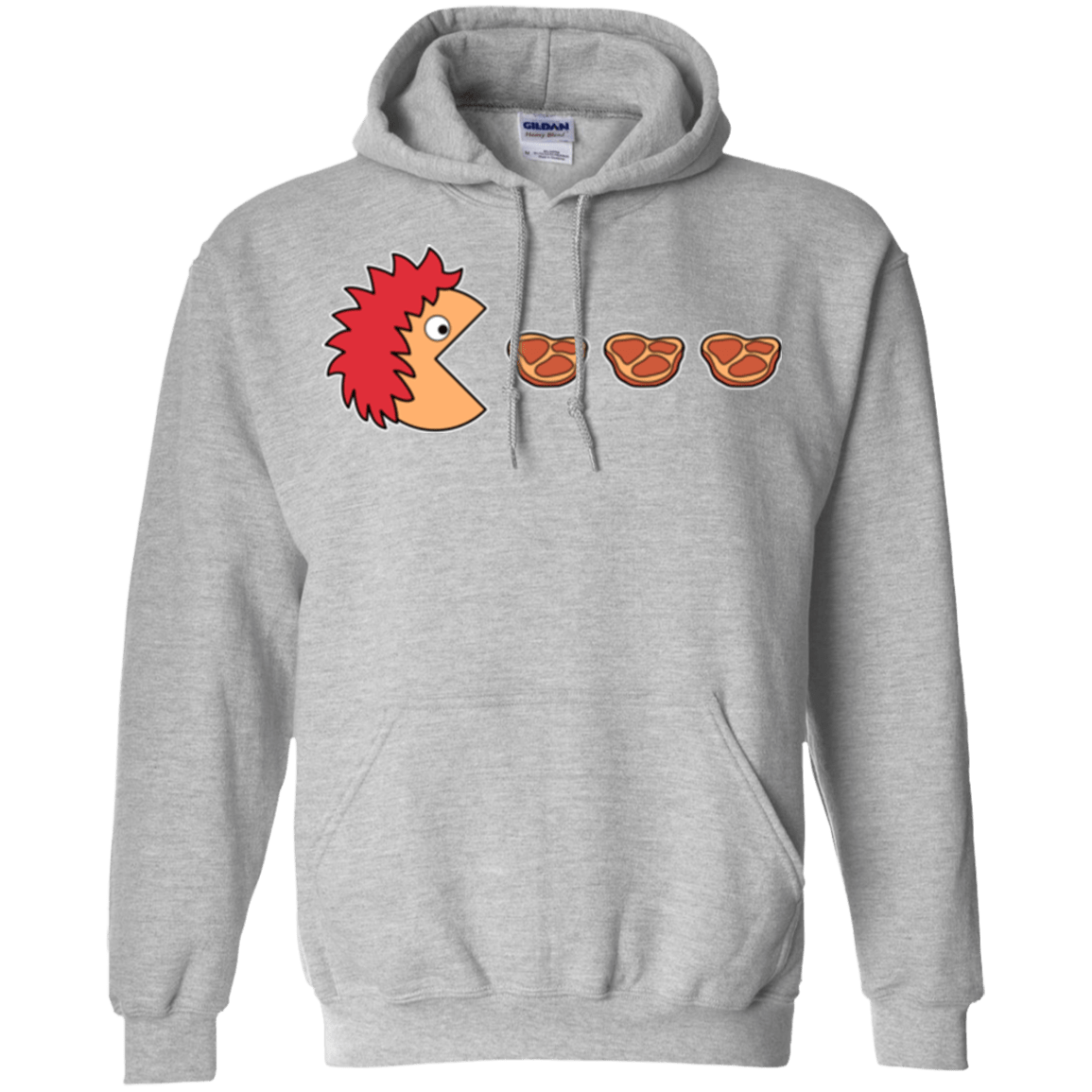 Sweatshirts Sport Grey / Small Hungry for ham Pullover Hoodie