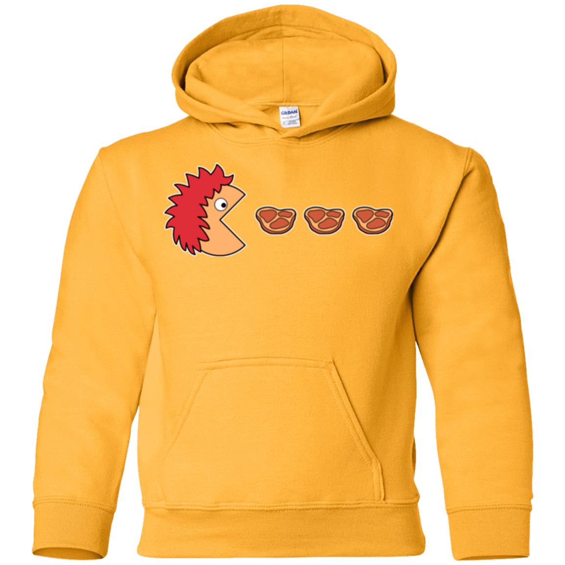 Sweatshirts Gold / YS Hungry for ham Youth Hoodie