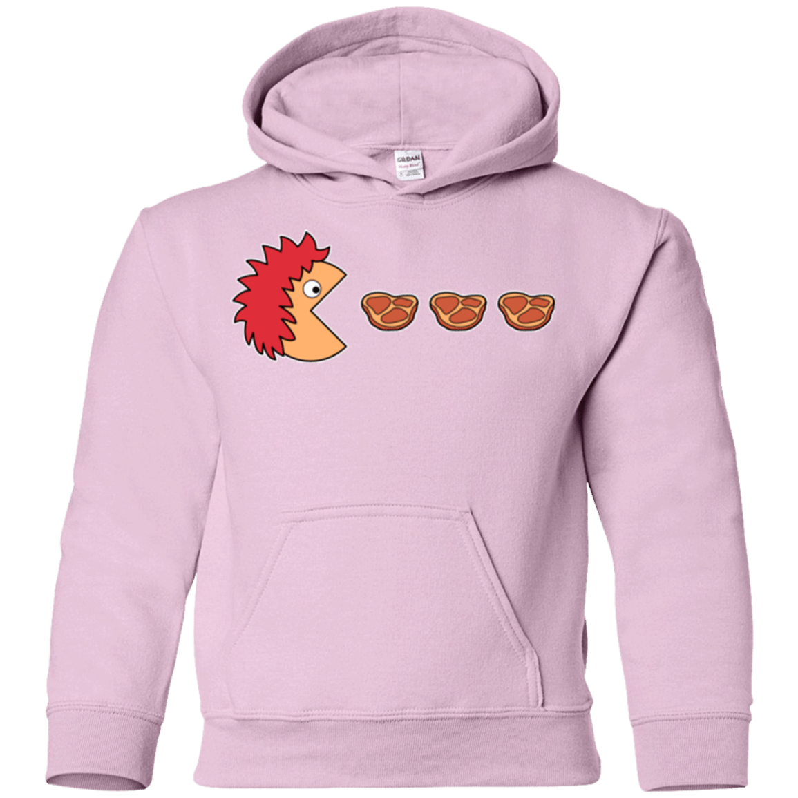 Sweatshirts Light Pink / YS Hungry for ham Youth Hoodie