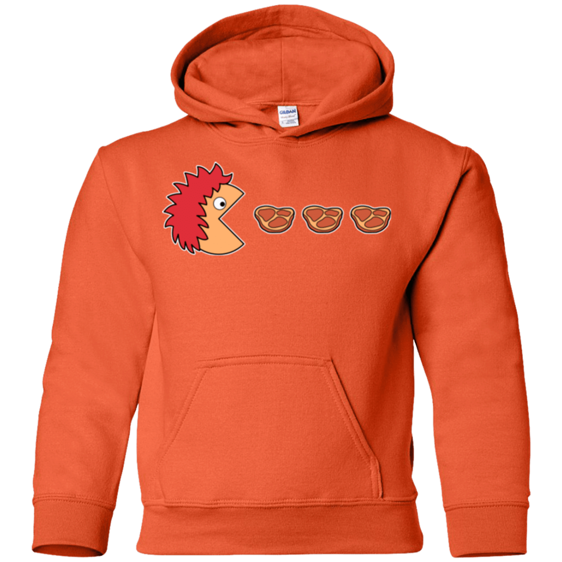 Sweatshirts Orange / YS Hungry for ham Youth Hoodie