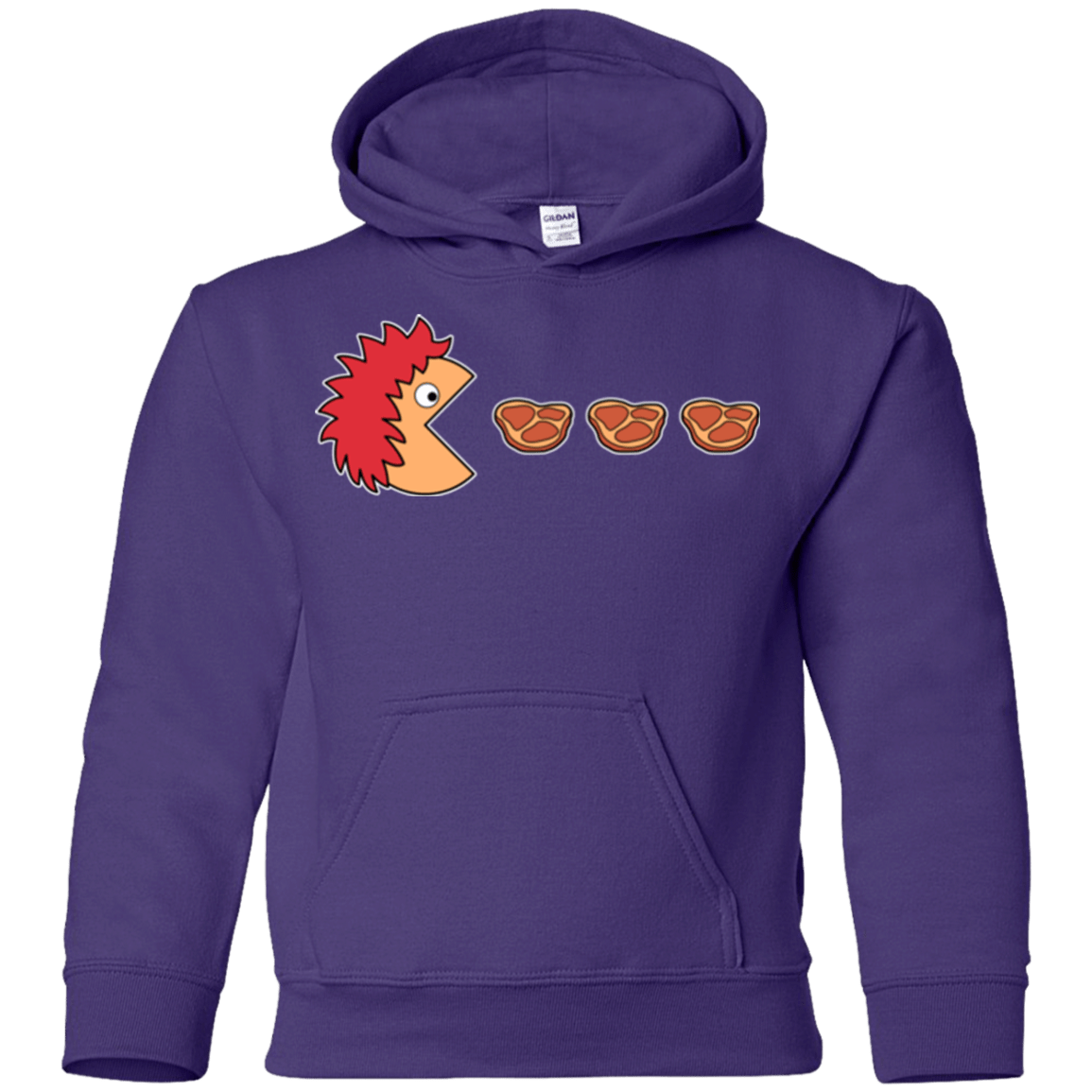 Sweatshirts Purple / YS Hungry for ham Youth Hoodie