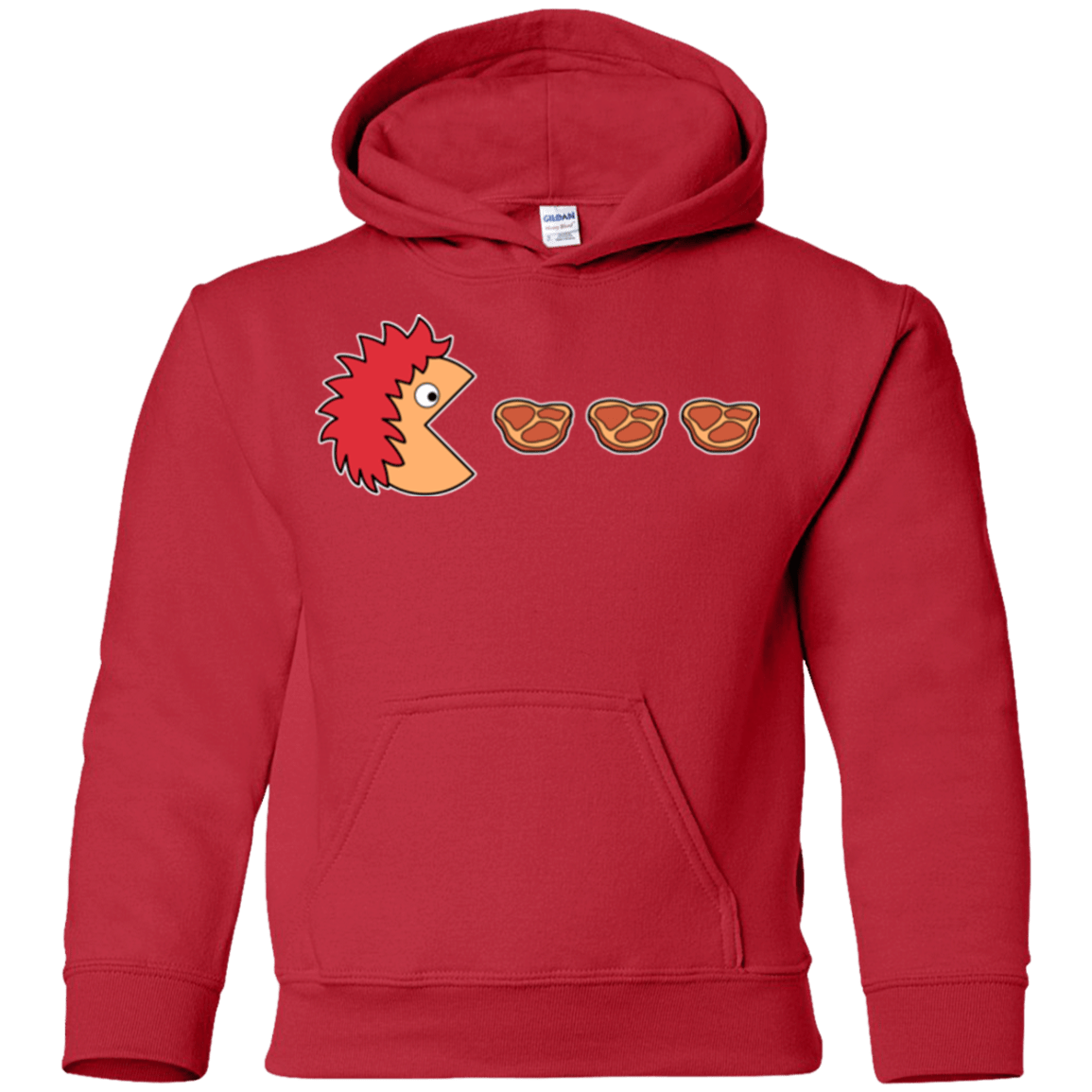 Sweatshirts Red / YS Hungry for ham Youth Hoodie