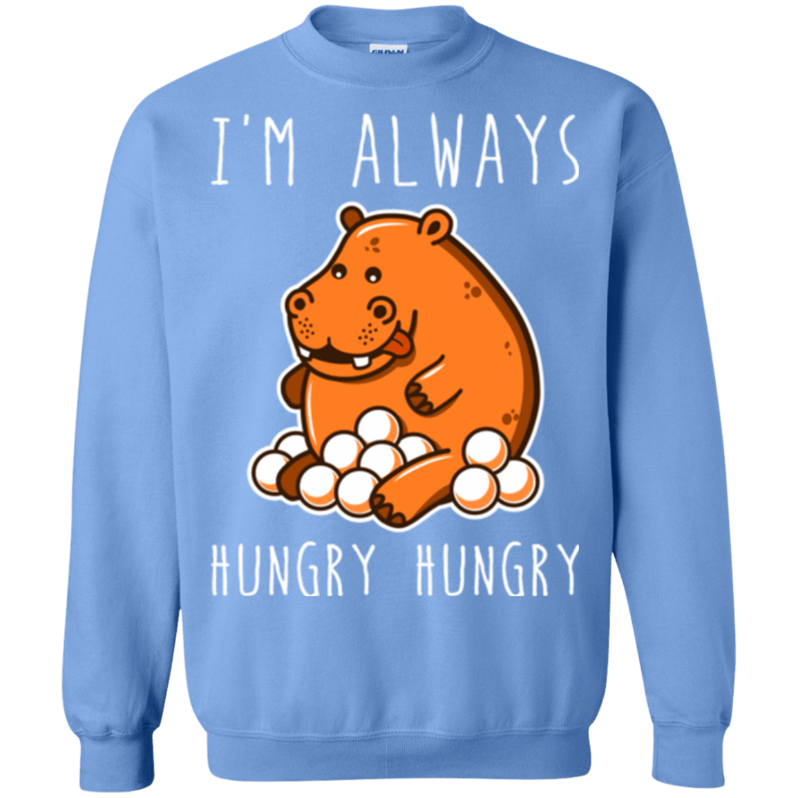 Sweatshirts Carolina Blue / Small Hungry Hungry Crewneck Sweatshirt