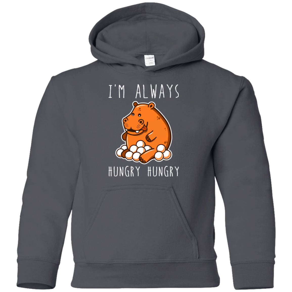 Sweatshirts Charcoal / YS Hungry Hungry Youth Hoodie