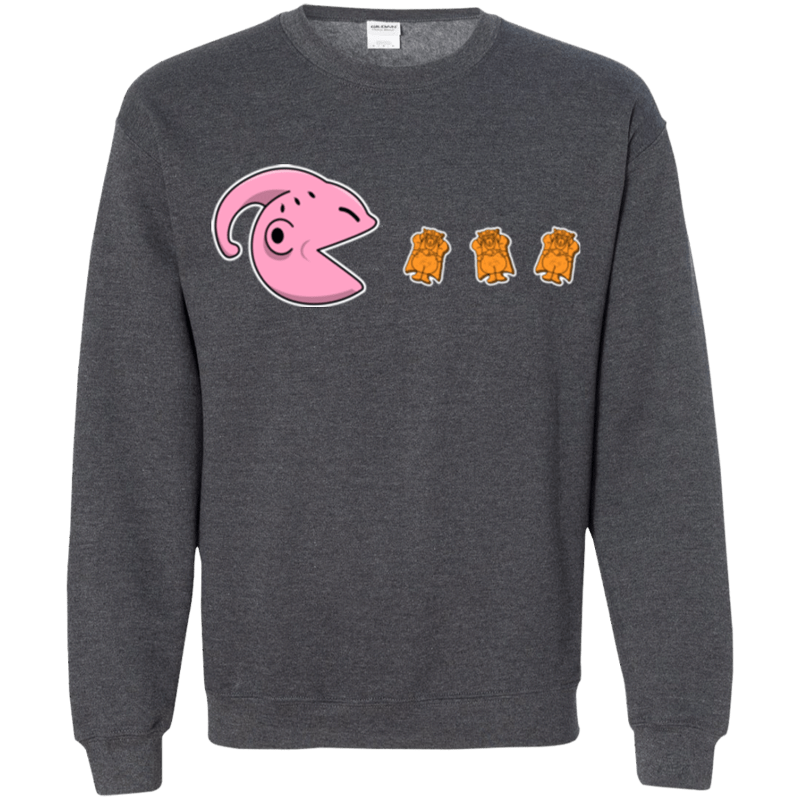 Sweatshirts Dark Heather / Small Hungry Monster Crewneck Sweatshirt