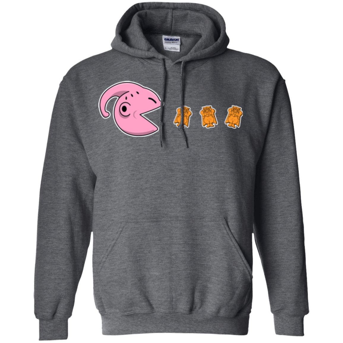 Sweatshirts Dark Heather / Small Hungry Monster Pullover Hoodie