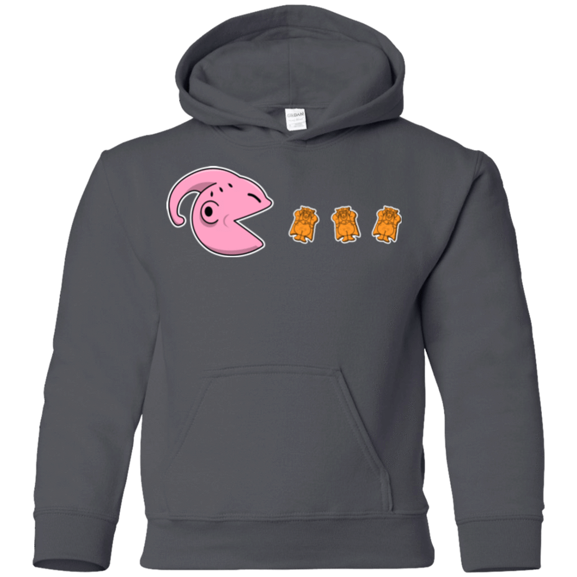 Sweatshirts Charcoal / YS Hungry Monster Youth Hoodie