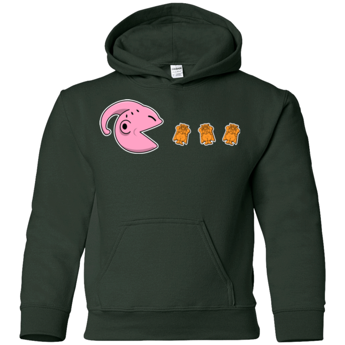 Sweatshirts Forest Green / YS Hungry Monster Youth Hoodie