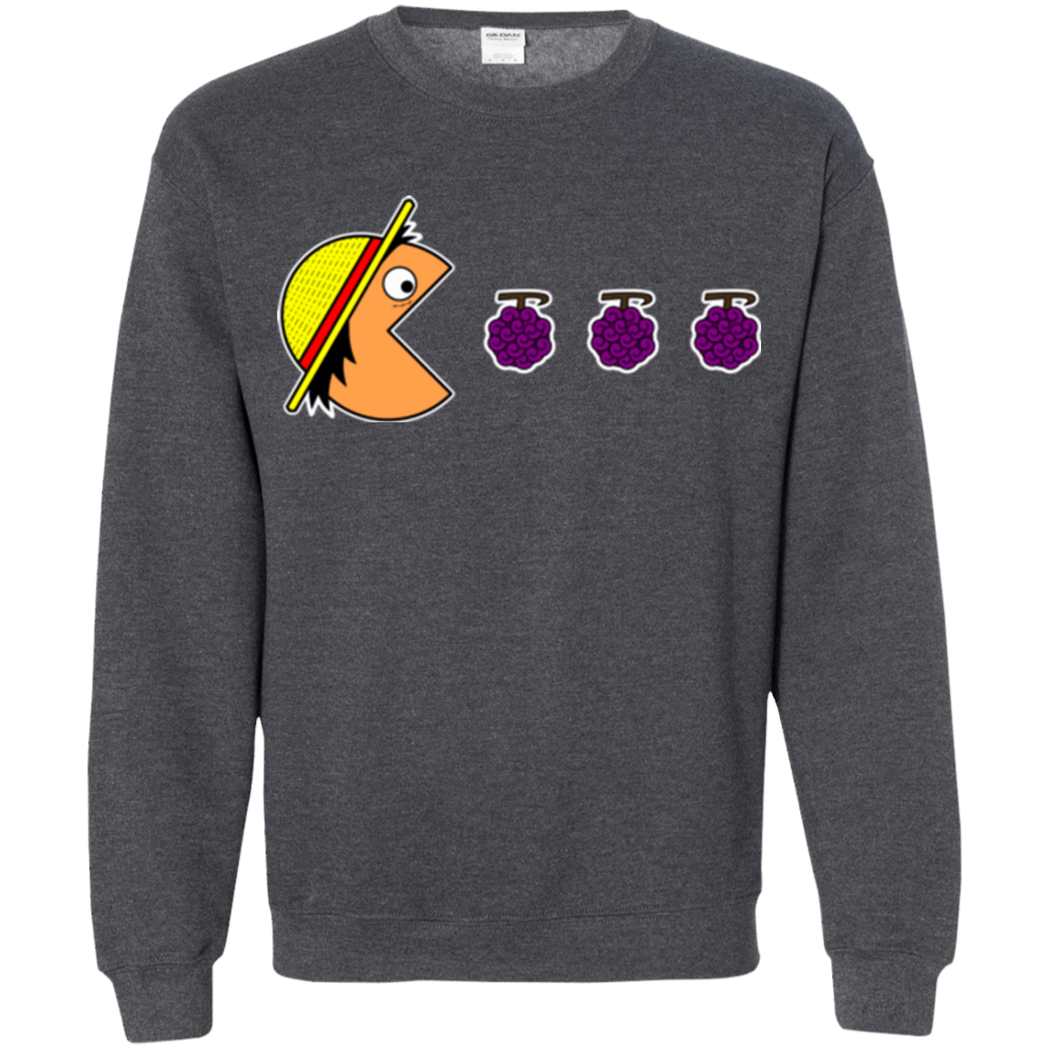 Sweatshirts Dark Heather / Small Hungry Pirate Crewneck Sweatshirt