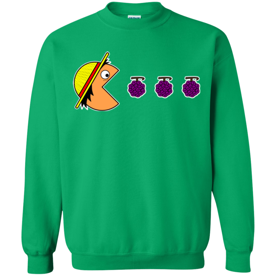 Sweatshirts Irish Green / Small Hungry Pirate Crewneck Sweatshirt