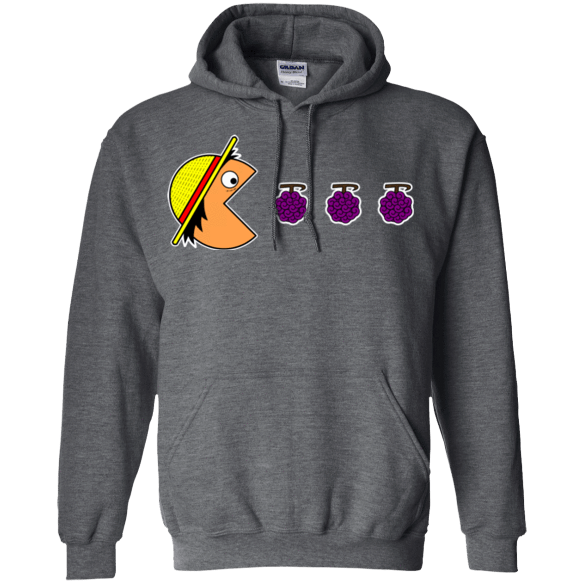 Sweatshirts Dark Heather / Small Hungry Pirate Pullover Hoodie