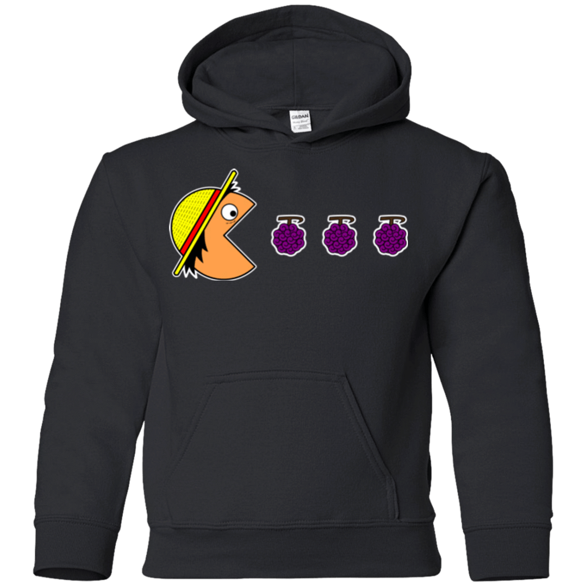 Sweatshirts Black / YS Hungry Pirate Youth Hoodie