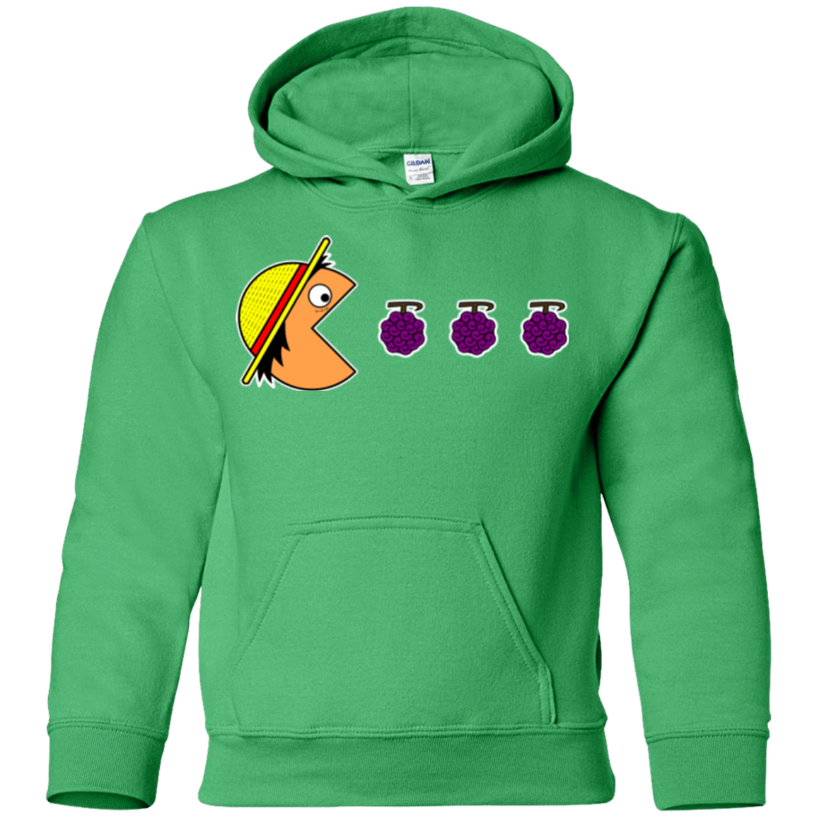 Sweatshirts Irish Green / YS Hungry Pirate Youth Hoodie
