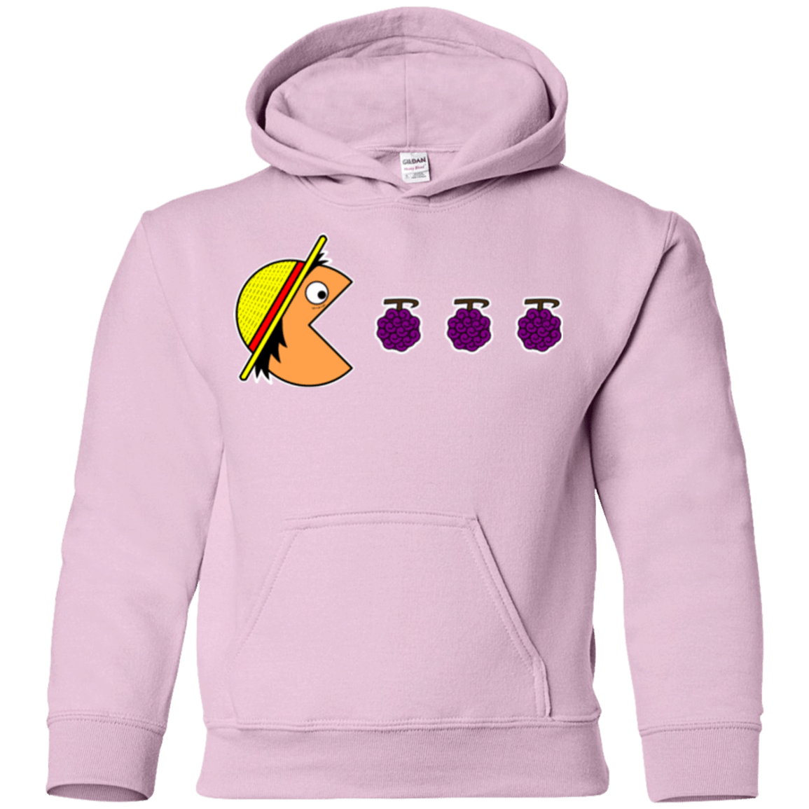 Sweatshirts Light Pink / YS Hungry Pirate Youth Hoodie