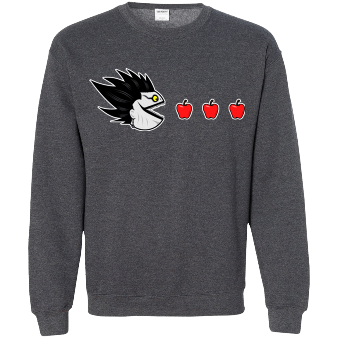 Sweatshirts Dark Heather / Small Hungry Shinigami Crewneck Sweatshirt