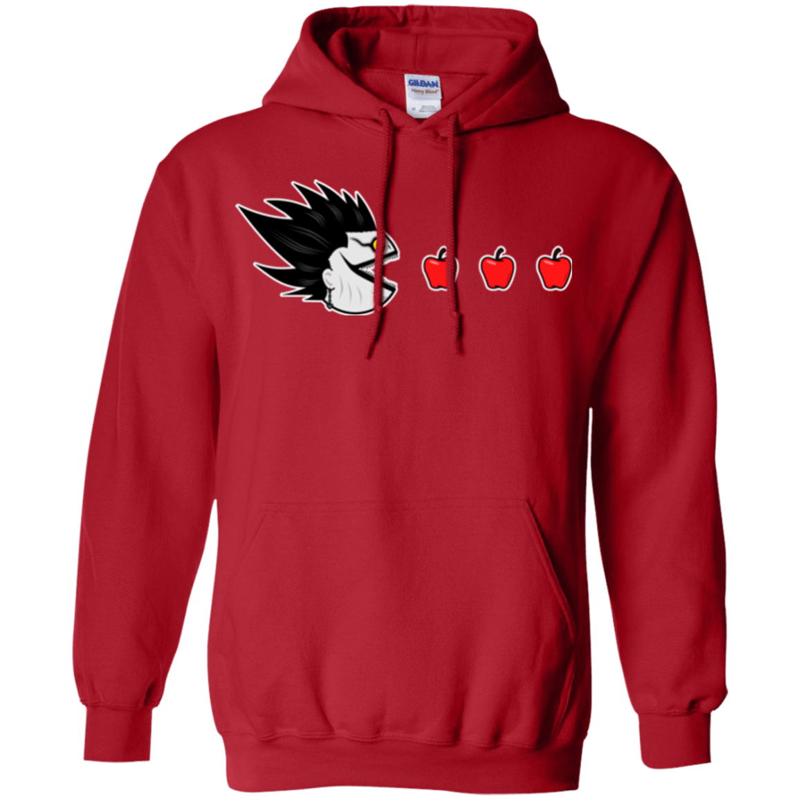 Sweatshirts Red / Small Hungry Shinigami Pullover Hoodie