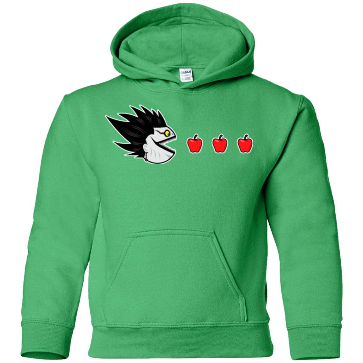 Sweatshirts Irish Green / YS Hungry Shinigami Youth Hoodie