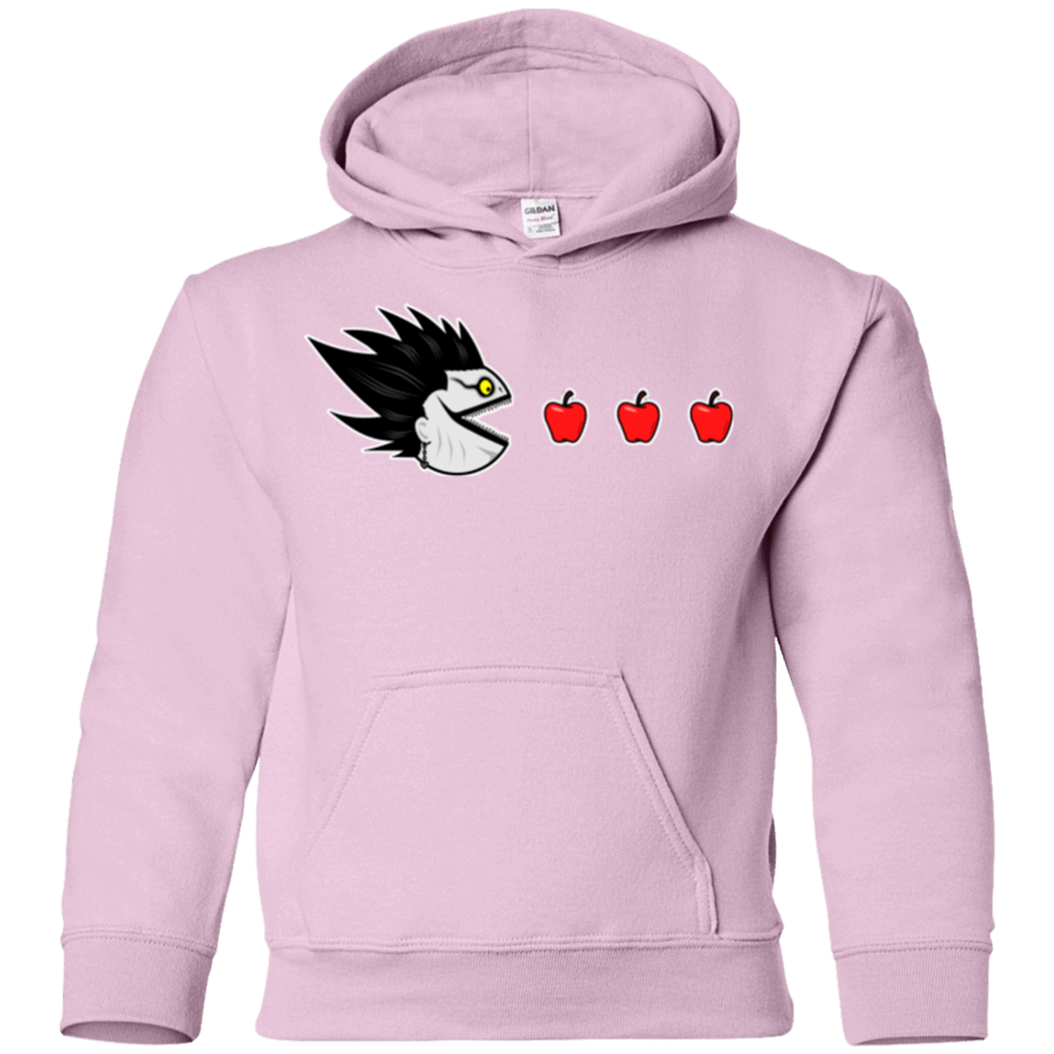 Sweatshirts Light Pink / YS Hungry Shinigami Youth Hoodie