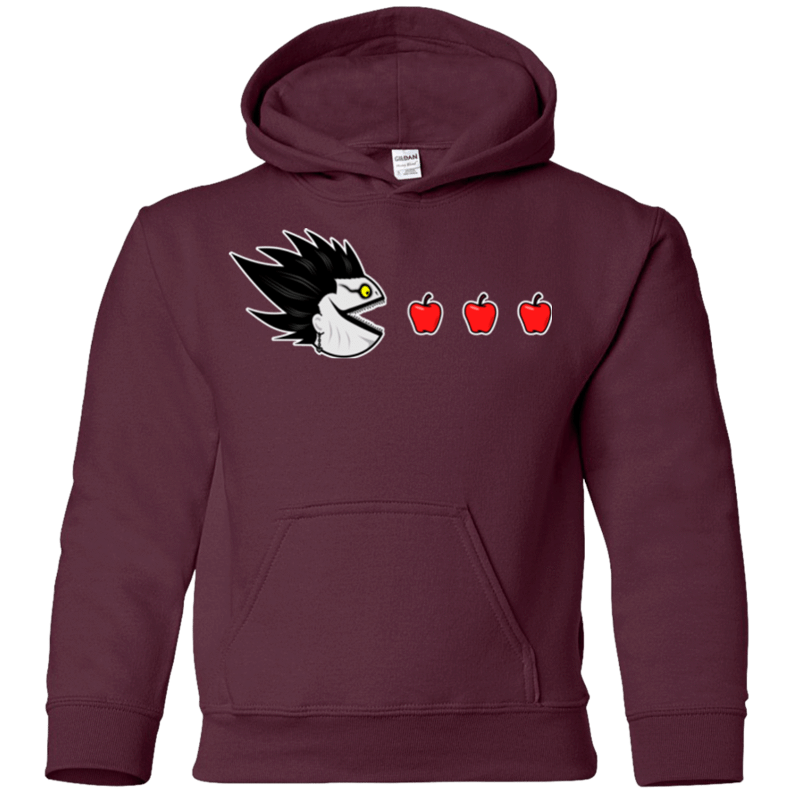 Sweatshirts Maroon / YS Hungry Shinigami Youth Hoodie