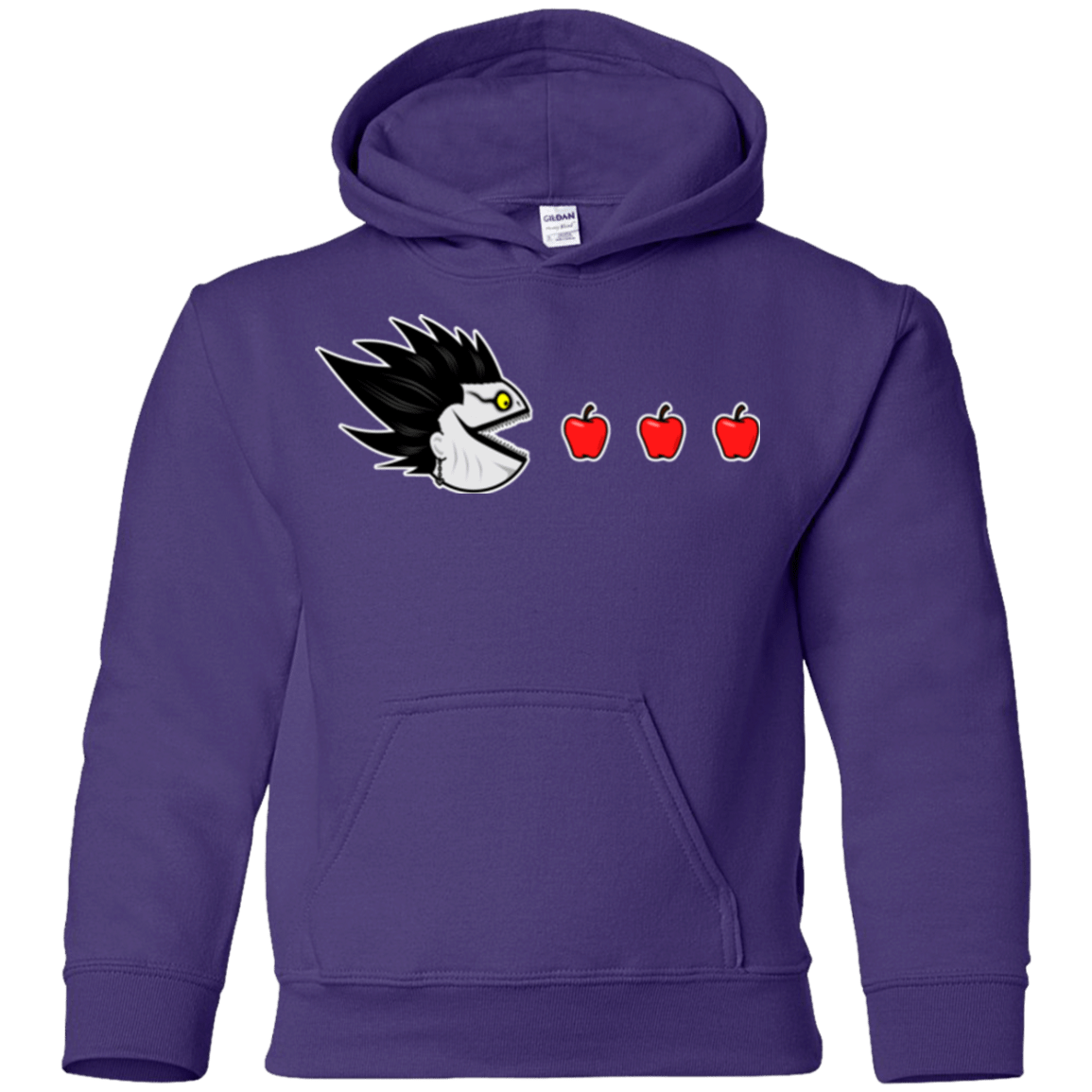 Sweatshirts Purple / YS Hungry Shinigami Youth Hoodie