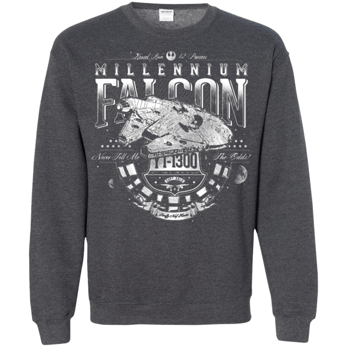 Sweatshirts Dark Heather / Small Hunk A Junk Crewneck Sweatshirt