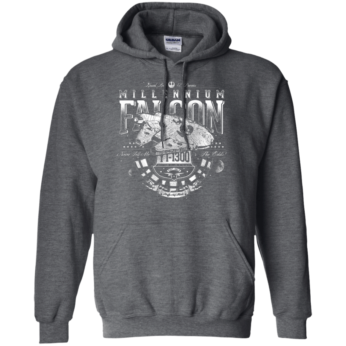 Sweatshirts Dark Heather / Small Hunk A Junk Pullover Hoodie