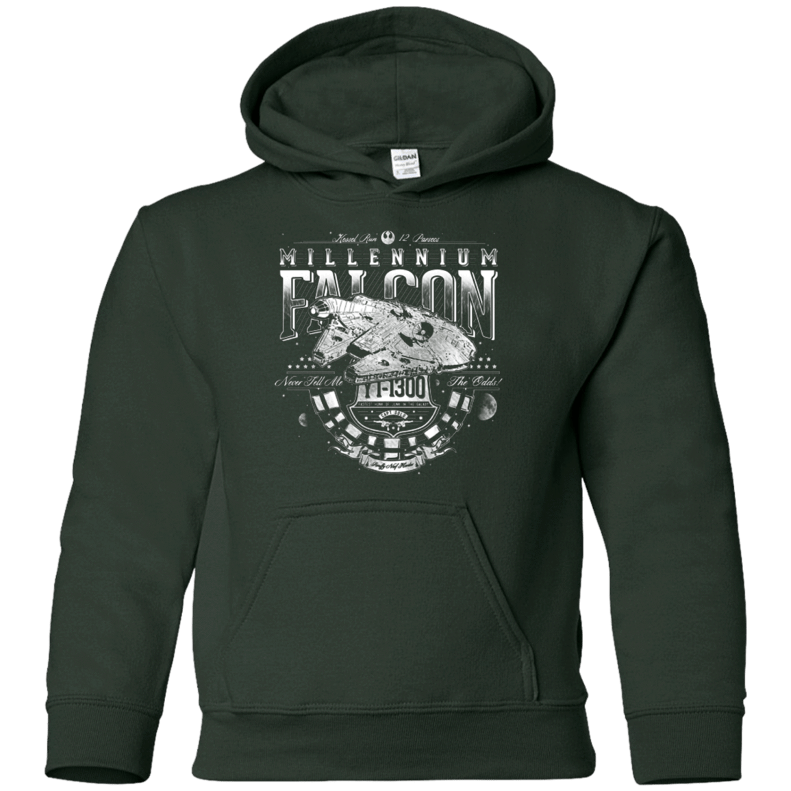 Sweatshirts Forest Green / YS Hunk A Junk Youth Hoodie