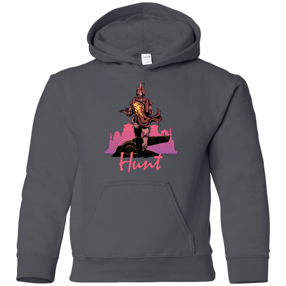 Sweatshirts Charcoal / YS Hunt Youth Hoodie