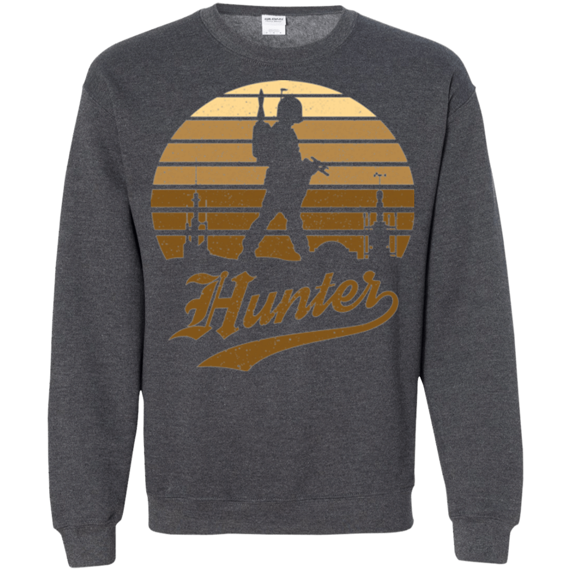 Sweatshirts Dark Heather / Small Hunter (1) Crewneck Sweatshirt