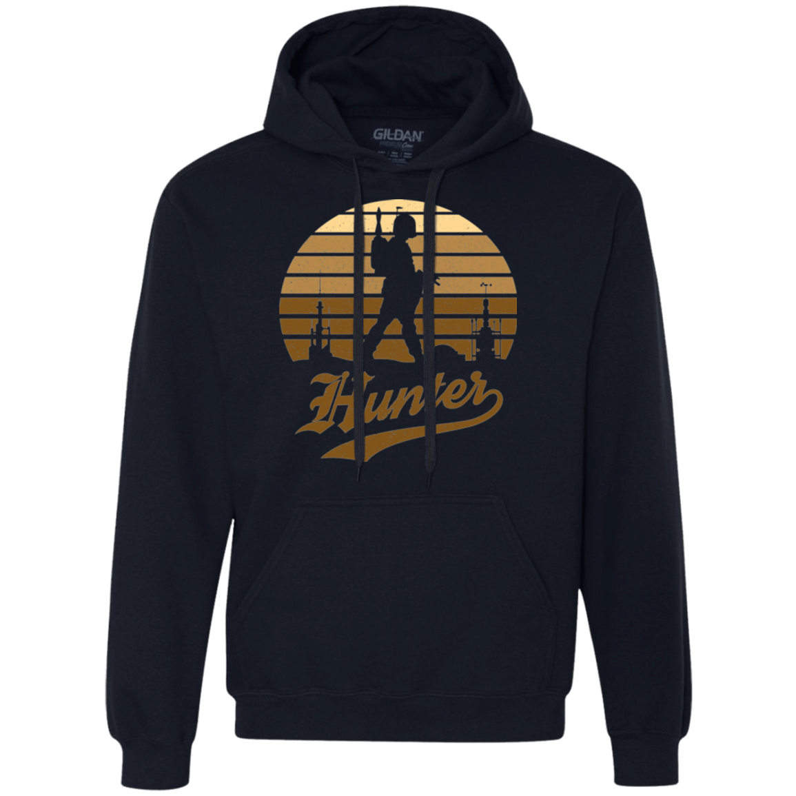 Sweatshirts Navy / Small Hunter (1) Premium Fleece Hoodie