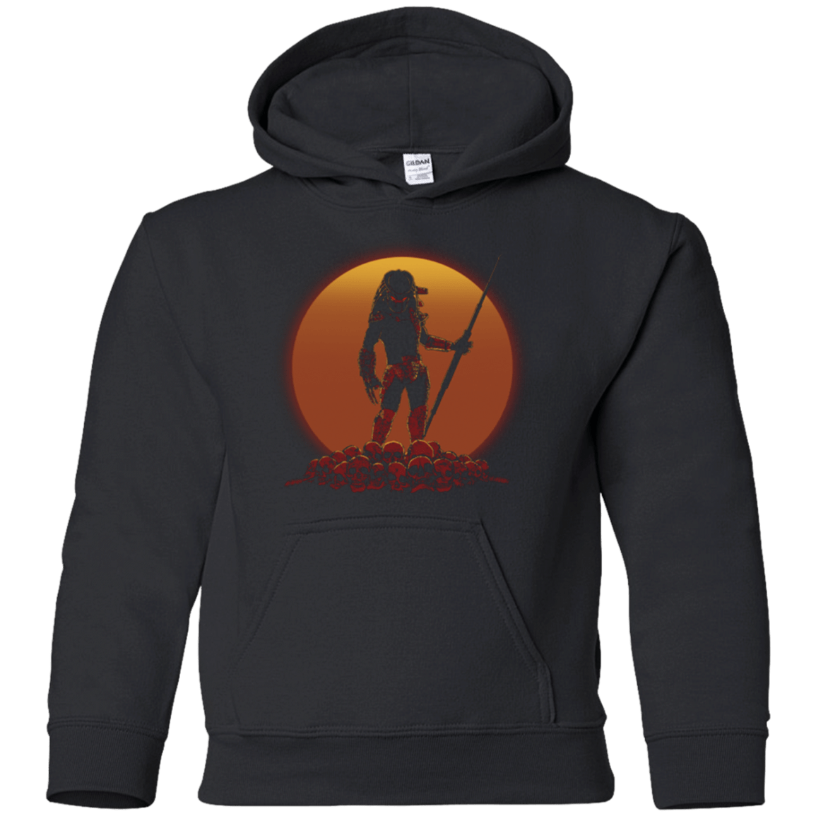Sweatshirts Black / YS Hunter on Sunset Youth Hoodie