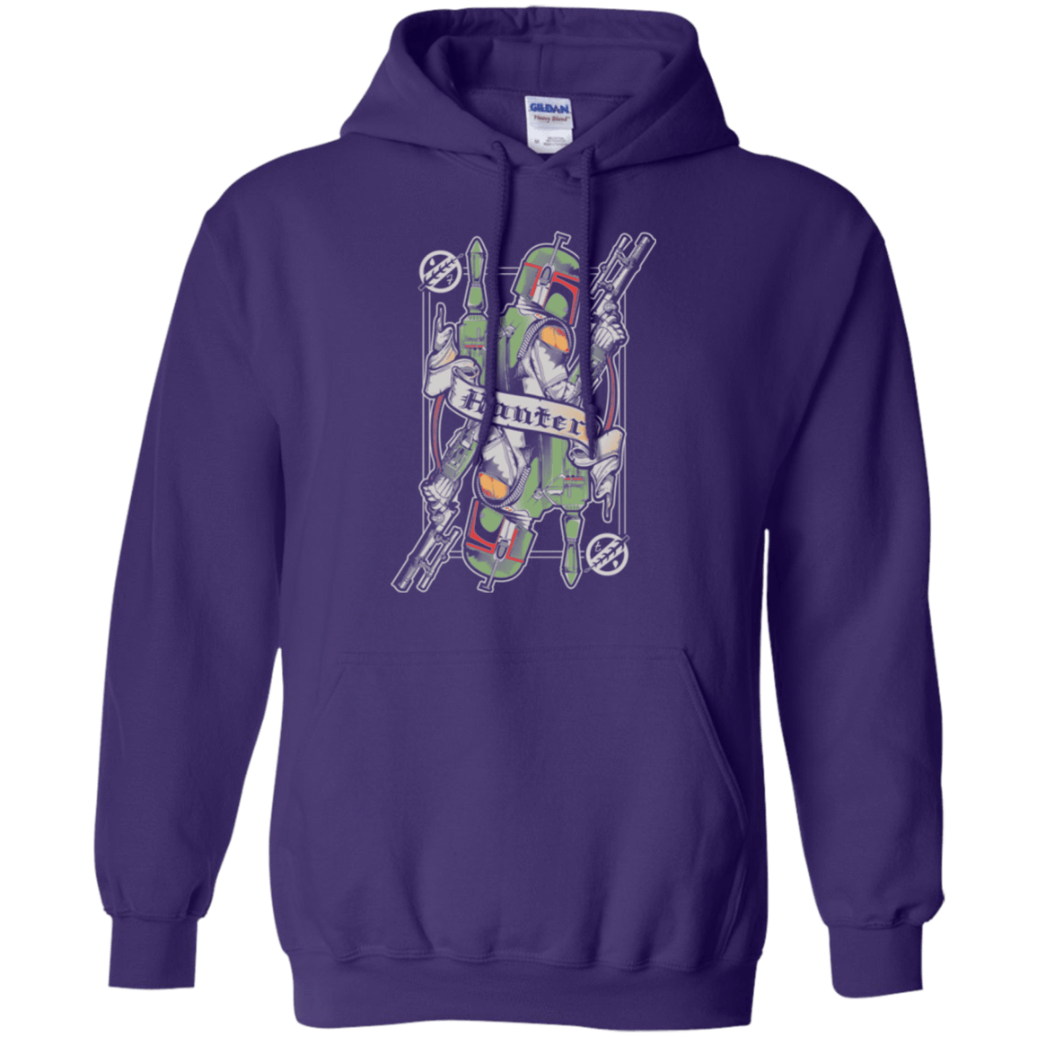 Sweatshirts Purple / Small Hunter Pullover Hoodie