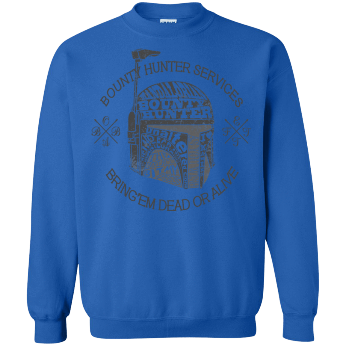 Sweatshirts Royal / S Hunter services Crewneck Sweatshirt