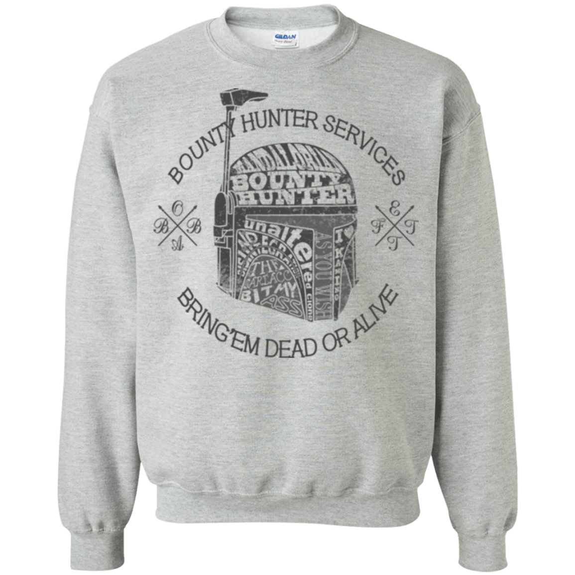 Sweatshirts Sport Grey / S Hunter services Crewneck Sweatshirt