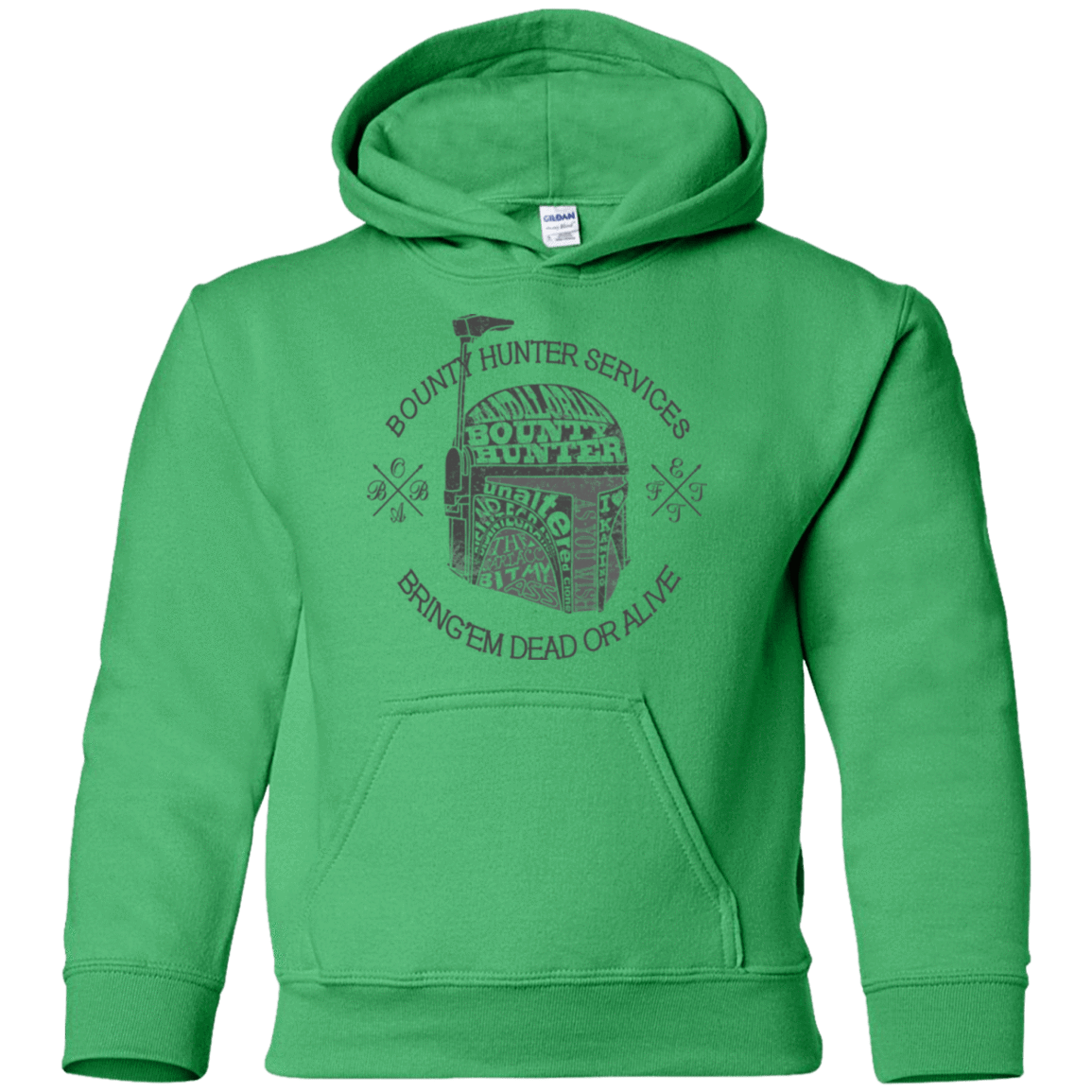 Sweatshirts Irish Green / YS Hunter services Youth Hoodie