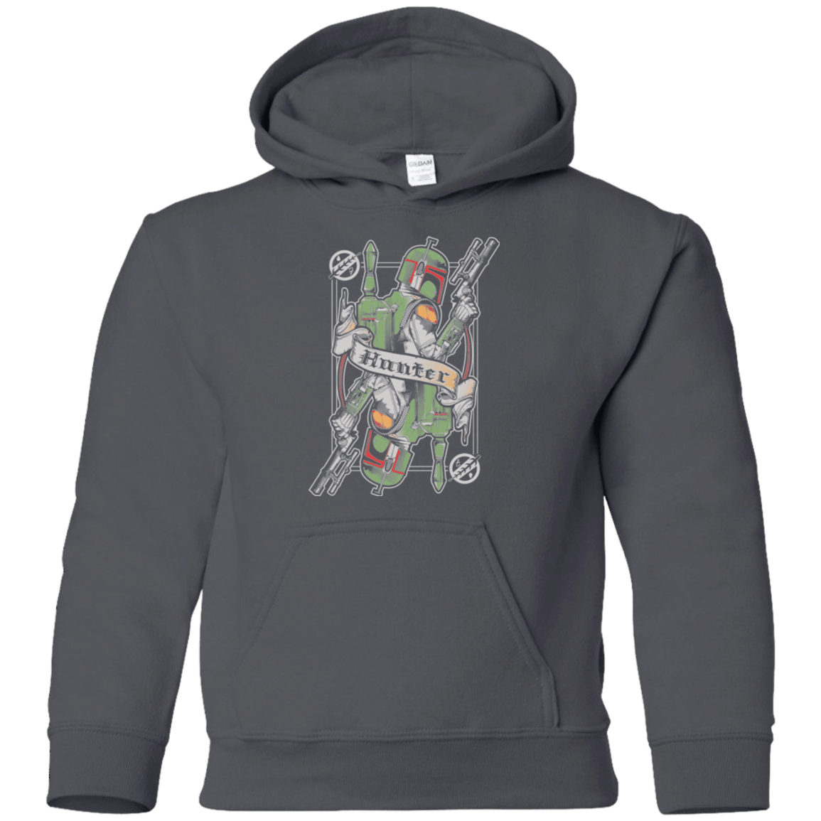 Sweatshirts Charcoal / YS Hunter Youth Hoodie