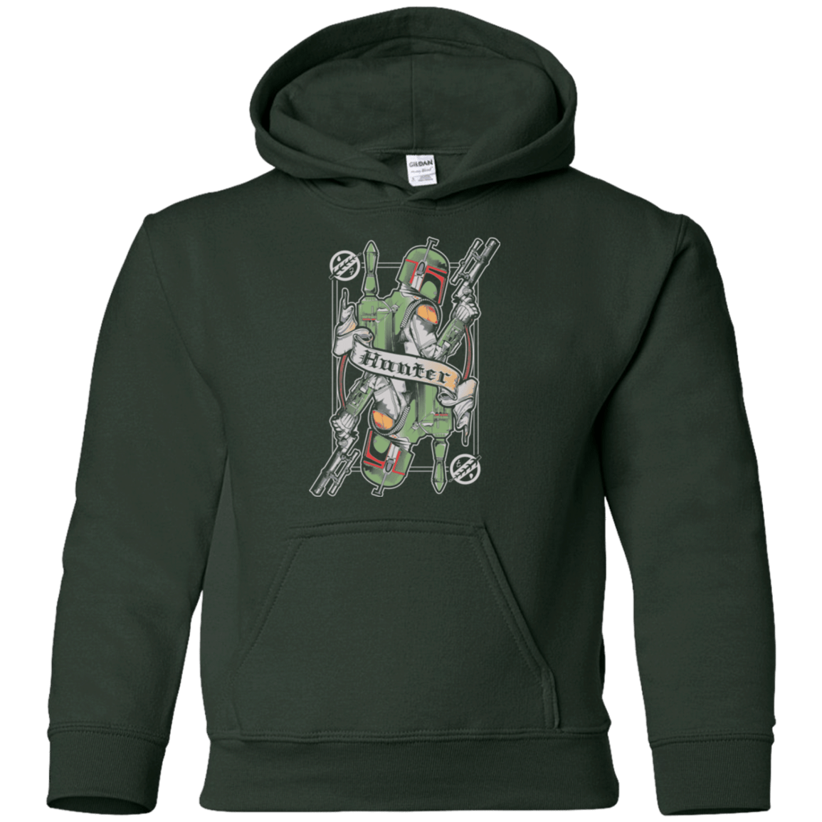Sweatshirts Forest Green / YS Hunter Youth Hoodie