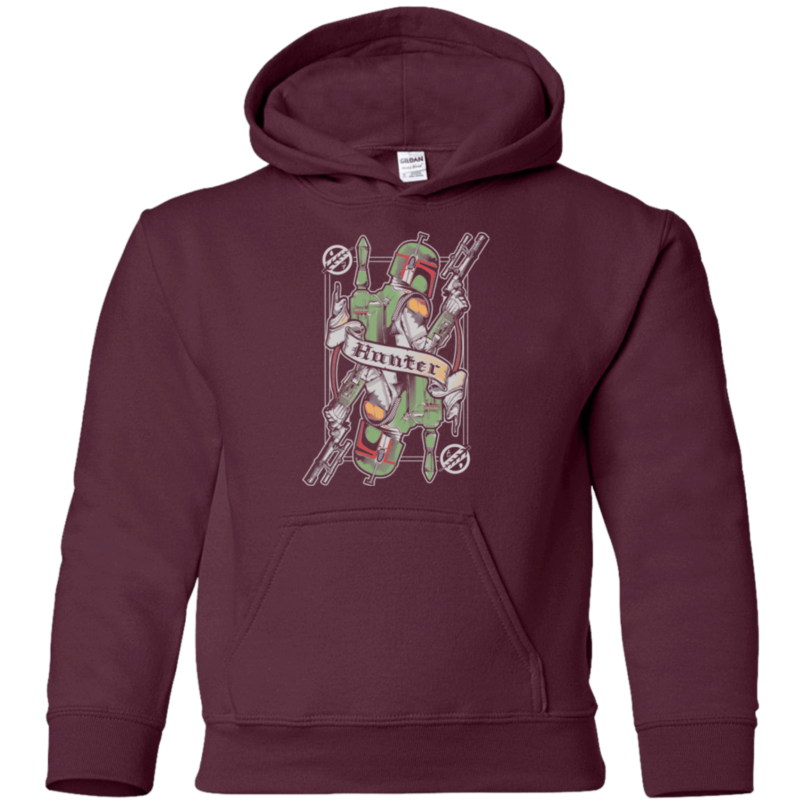 Sweatshirts Maroon / YS Hunter Youth Hoodie