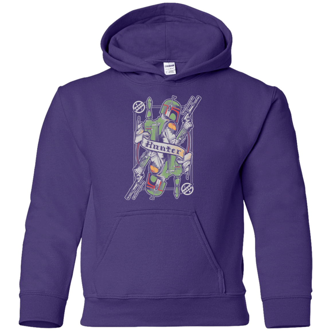 Sweatshirts Purple / YS Hunter Youth Hoodie