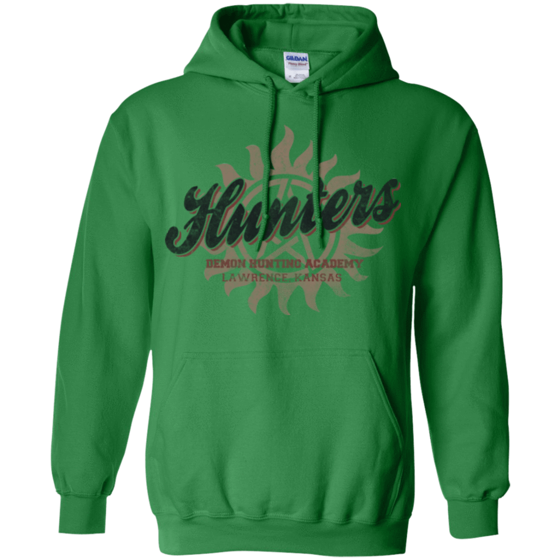 Sweatshirts Irish Green / Small Hunters Academy Pullover Hoodie