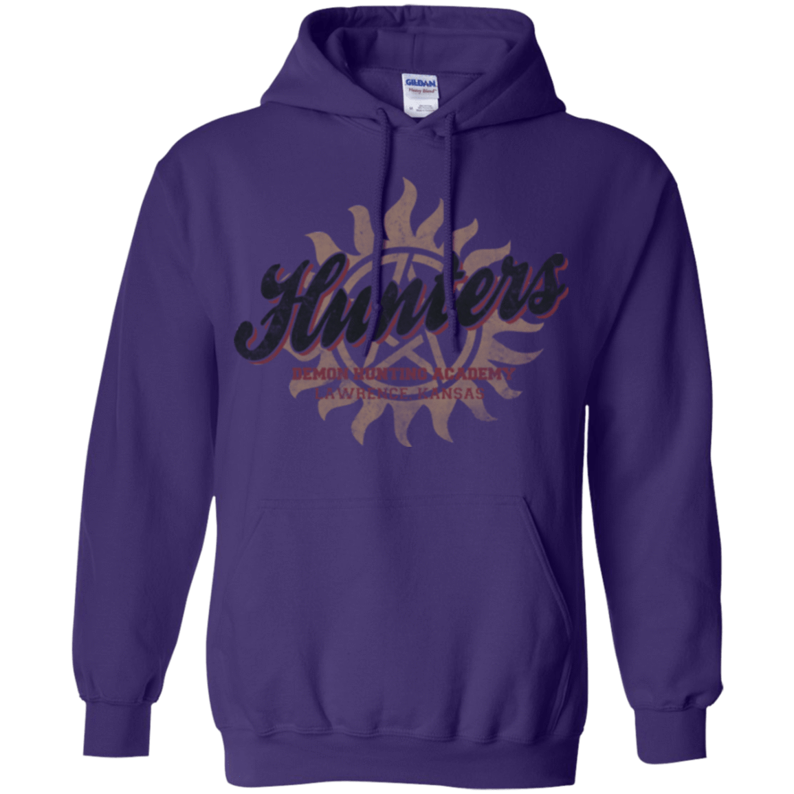 Sweatshirts Purple / Small Hunters Academy Pullover Hoodie